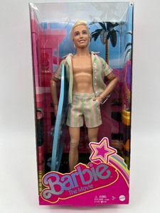 lot 136 image: Barbie The Movie Ken Doll with Surfboard