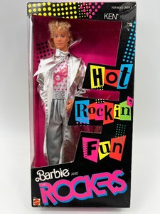 lot 139 image: Barbie and The Rockers Ken Doll in Original Packaging