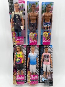 lot 169 image: Collection of 6 Ken Fashionistas Dolls in Original Packaging