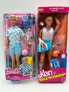 lot 208 image: Set of Ken Beach and Ken All Stars Basketball Dolls