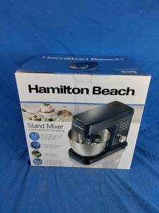lot 108 image: Hamilton Beach 6 Speed Stand Mixer