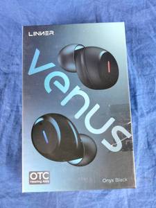 lot 142 image: Linner Venus OTC Hearing Aids - Black