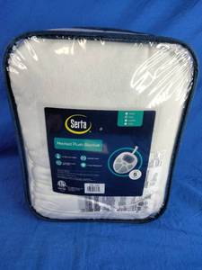 lot 145 image: Serta Fleece to Sherpa Heated Blanket - Full
