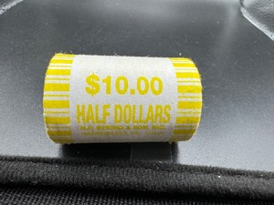 Unopened Fed Roll Kennedy Half Dollars