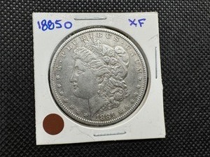 1881 XF Morgan Dollar