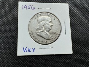 1956 Key Date Franklin Half