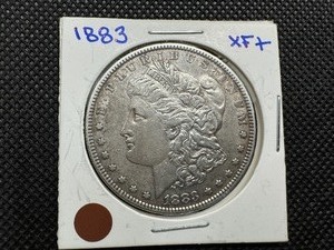 1883 XF Morgan Dollar