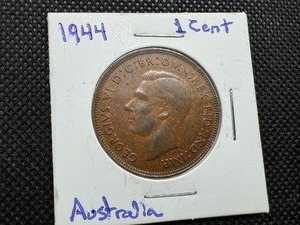 1944 Wartime Aussie Large Cent