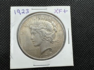 1923 XF Peace Dollar