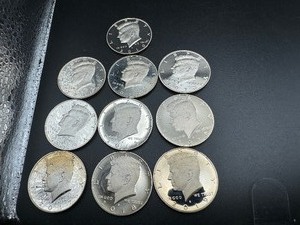Full Set Proof Kennedy Half Dollars, 2010 Thru 2019, Clad (10 Coins)