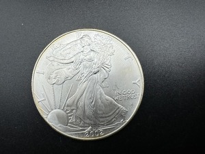 2002 Better Date BU Silver Eagle Dollar