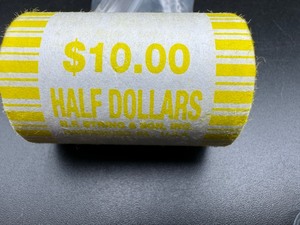 Unopened Fed Roll Kennedy Half Dollars