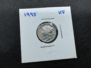 1945 XF Mercury Dime