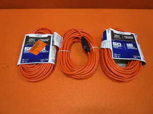 (3) 50 Outdoor Extension Chords