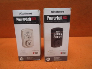 (2) Touchpad Deadbolt Door Locks