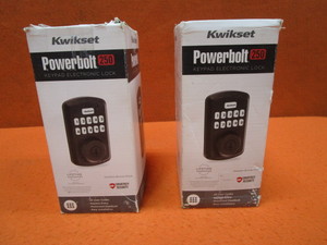 (2) Touchpad Deadbolt Door Locks