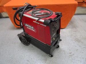 lot 16 image: Lincoln C-300 Power Wave MigTigArc Combination Welder
