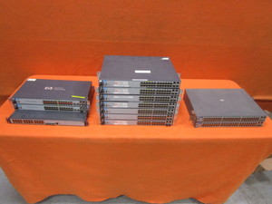 lot 77 image: (12) HP Network Switches