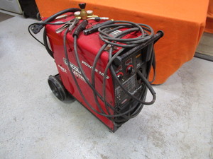 lot 10 image: Lincoln 350 MP MigTigArc Welder Combination Welder