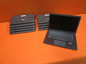lot 93 image: (10) HP Chrome Books