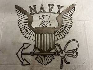 U.S. Navy Laser Cut Metal Sign