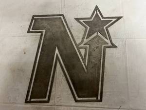 Minnesota North Stars Laser Cut Metal Sign