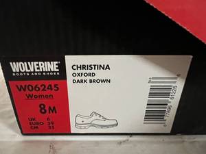 Wolverine Christina Brown Oxfords - 8