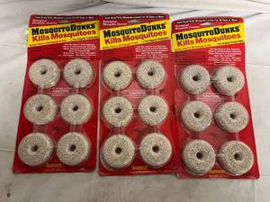 3 Packs of Mosquito Dunks