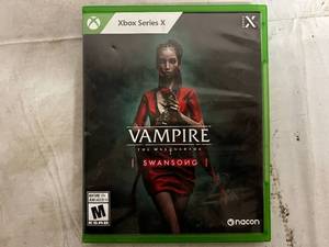Vampire The Masquerade Swansong Xbox Series X