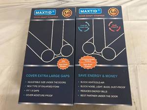 2 Maxtid Door Draft Stoppers