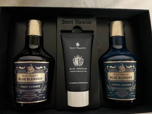Scott Hamish Blue Blended Skincare Set for Men