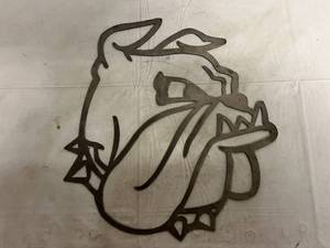 UMD Bulldogs Laser Cut Metal Sign