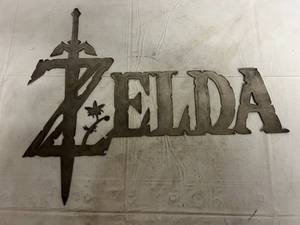 Zelda Laser Cut Metal Sign