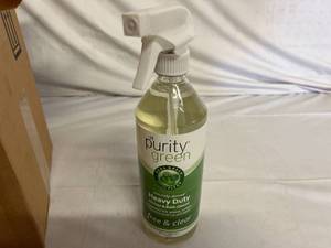 6 Bottles of Purity Green Kitchen and Bathroom Cleaner