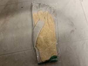 10 Cut Resistant White Gloves