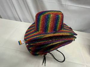 5 Rainbow Cowboy Hats