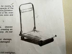 Platform Truck 60 in x 30 in (See Description)