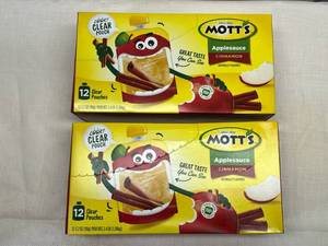 2x12 3.2oz pouches Motts Applesauce-cinnnamon