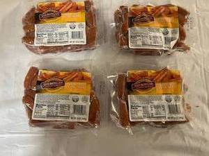 C. 4x 12oz Cheddar Cheese Cocktail Smokies-Sheboygan Sausage Company
