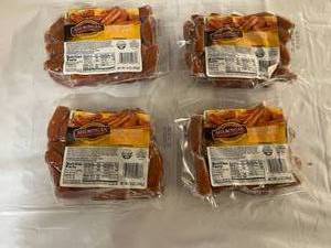 C. 4x 12oz Cheddar Cheese Cocktail Smokies-Sheboygan Sausage Company