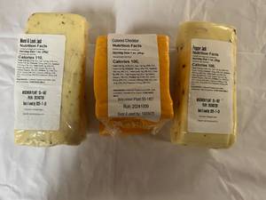3 Wisconsin Cheese Variety