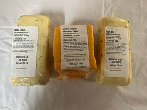 3 Wisconsin Cheese Variety