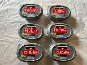 CC. 6x 7oz Plugra Spreadable Butter-Olive Oil & Sea Salt