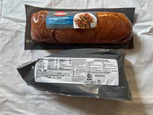 BB. 2x 1.32lb Hormel Pork Loin Fillet-Mesquite BBQ