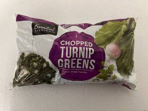 DD. 12x 16oz Diced Turnips wChopped Greens