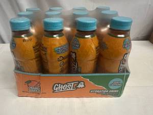 MM. 12x 16.9oz Ghost Hydration Drink-Orange Squeeze