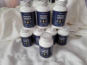 lot 177 image: Physio Tru Physio Omega Ulta-Pure DPA DHA EPA Dietary Supplements  8 Sealed Bottles