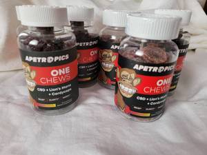 lot 179 image: Apetropics One Chews Gummy Supplements  6 Sealed Bottles