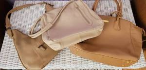 lot 201 image: Taupe Hued Tote Bag Collection