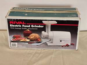 lot 231 image: Rival Electric Food Grinder - Model 2250